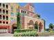 Beautiful building exterior with arched entrance and fountain at 26 Sun Mirage Ave, Henderson, NV 89011