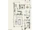 Detailed floor plan featuring the owner's suite, kitchen, and two-car garage at 26 Sun Mirage Ave, Henderson, NV 89011