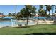 The lagoon and beach area offers a great place to relax, swim, and enjoy the community amenities at 2708 Port Of Call Dr, Las Vegas, NV 89128