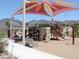 Playground with rock climbing and multiple slides at 2713 Rue Toulouse Ave, Henderson, NV 89044