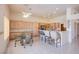 Spacious kitchen featuring wood cabinets, stainless steel appliances, and center island with bar seating at 2740 Billy Casper Dr, Las Vegas, NV 89134