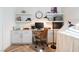 Stylishly decorated room featuring a play tent, desk, and stylish decor at 4707 Pink Jasper Ct, Las Vegas, NV 89141