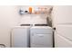 Conveniently located laundry room with modern washer and dryer at 4707 Pink Jasper Ct, Las Vegas, NV 89141