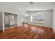 Bonus room with vaulted ceilings, wood floors, and large windows with a beautiful view at 5148 Forest Oaks Dr, Las Vegas, NV 89149