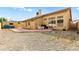 Spacious backyard featuring a patio, perfect for outdoor entertaining and relaxation under sunny skies at 5224 Dana Springs Way, Las Vegas, NV 89130