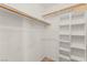 Walk-in closet with shelves at 5224 Dana Springs Way, Las Vegas, NV 89130