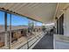 Relaxing covered patio featuring beautiful mountain views and outdoor seating area at 621 Mount Elbert Way, Boulder City, NV 89005