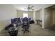 Spacious office area with plenty of room for multiple monitors at 7653 Fabled Filigree St, Las Vegas, NV 89149