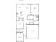 Detailed floor plan showcases an open-concept layout with a spacious primary suite and two-bay garage at 85 Sonata Dawn Ave, Henderson, NV 89011
