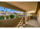 Covered patio area showcasing an outdoor space with views of neighboring rooftops at 9436 Mount Cash Ave # 101, Las Vegas, NV 89129