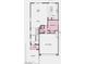 Floorplan of first story at 100 Via Franello, Henderson, NV 89011