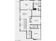 Floorplan of second story at 100 Via Franello, Henderson, NV 89011