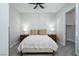 Cozy bedroom featuring a comfortable bed and neutral decor at 1130 Calico Rdg, Mesquite, NV 89034