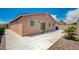 The backyard has a concrete patio and is ready for outdoor enjoyment at 7822 Whitlocks Mill Ave, Las Vegas, NV 89147