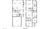 Detailed floor plan showcasing the layout of this two-story home and its various rooms with dimensions at 2742 Zazzera Ct, Henderson, NV 89044