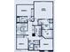 Detailed second floor floorplan showing Primary bedroom, Primary bath, laundry, and three additional bedrooms at 2874 Shining Sun Way, Henderson, NV 89052