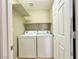 Laundry room with a washing machine and dryer at 3523 Calf Roper Ct, North Las Vegas, NV 89032