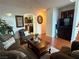 Inviting living room showcasing hardwood floors and decorative furnishings, offering a cozy space to relax at 141 Gryffin Ave, Las Vegas, NV 89123