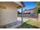 Backyard with a covered patio and plenty of room for outdoor seating at 2504 Soldier Creek Ct, Las Vegas, NV 89106