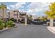 Gated community entrance featuring modern design and security at 292 Crimson Edge St, Henderson, NV 89012