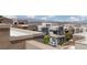 Rooftop view showcases modern homes, landscape, and stunning city vistas at 292 Crimson Edge St, Henderson, NV 89012