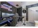 Acoustic studio with soundproofing foam, professional recording equipment, and sleek gaming chair at 3018 Sunrise Bay Ave, North Las Vegas, NV 89031