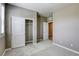 This bedroom features a closet and easy access to other areas of the home at 3122 Berceto Ct, Henderson, NV 89044