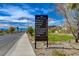 Lake Las Vegas community sign listing available Custom Lots and Home Builders at 33 Reverie Heights Ave, Henderson, NV 89011