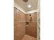 Elegant shower features glass block, tile, and mosaic accents at 3540 Wisdom Ct, Las Vegas, NV 89120