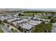 Overhead view featuring a community with a golf course and well-maintained homes at 4531 S Bay Tree Ct, Pahrump, NV 89061