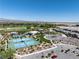 Community amenities including tennis courts, clubhouse, pool, and beautiful desert landscaping at 4531 S Bay Tree Ct, Pahrump, NV 89061
