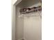 Walk-in closet featuring white shelving with folded towels and white hangers at 5158 S Jones Blvd # 105, Las Vegas, NV 89118