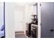 Convenient laundry room with modern washer and dryer units at 6198 Pinewood Ave, Las Vegas, NV 89103