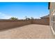 Large private paver patio is surrounded by a brick wall at 6955 Elysian Valley Ave, Las Vegas, NV 89113
