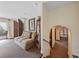 Hallway leading to a cozy living room, with comfortable seating and decor at 728 N Kiel St, Henderson, NV 89015