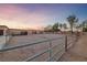 Horse arena provides ample space for training and riding, with fencing and easy access at 728 N Kiel St, Henderson, NV 89015