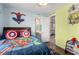 bedroom featuring themed decor and easy access to a connected bathroom at 731 Glowing Horizon St, Henderson, NV 89052