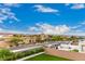 Stunning view of a bustling commercial district from the property at 731 Glowing Horizon St, Henderson, NV 89052