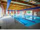 Inviting indoor pool area featuring ample light and a serene atmosphere at 7668 Broadwing Dr, North Las Vegas, NV 89084