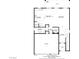 First floor floorplan showing the kitchen, dining room, living room, laundry room, bathroom, foyer, garage, and porch at 776 Flowing Meadow Dr, Henderson, NV 89014