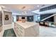 Modern open-concept kitchen with a large island that is great for entertaining at 8133 Desert Jewel Cir, Las Vegas, NV 89128