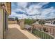 Covered balcony offering an outdoor retreat with scenic views of the surrounding landscape at 8431 Jeremiah Grove St, Las Vegas, NV 89123