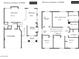 Detailed floor plan showcasing the home's layout, including living spaces and bedrooms at 890 Socorro Song Ln, Henderson, NV 89052