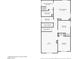Detailed second-floor floor plan showing bedrooms, bathrooms, loft, and closet at 9476 Milkweed Canyon Ave, Las Vegas, NV 89166
