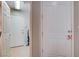 Entryway with interior access door and tiled floor at 10241 Premia Pl, Las Vegas, NV 89135