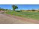 Lush golf course fairway alongside a paved cart path, showcasing the community's scenic landscaping at 10241 Premia Pl, Las Vegas, NV 89135
