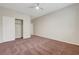 Spacious bedroom with neutral walls and a walk-in closet at 12122 High Country Ln, Las Vegas, NV 89138