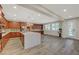 Spacious kitchen with stainless appliances, a central island, and an open layout at 12122 High Country Ln, Las Vegas, NV 89138