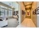 This home office features large windows, built in cabinets and lots of space at 1508 Ten Palms Ct, Las Vegas, NV 89117