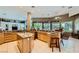 Well-lit kitchen featuring abundant counter space, an island, and an open layout at 1508 Ten Palms Ct, Las Vegas, NV 89117